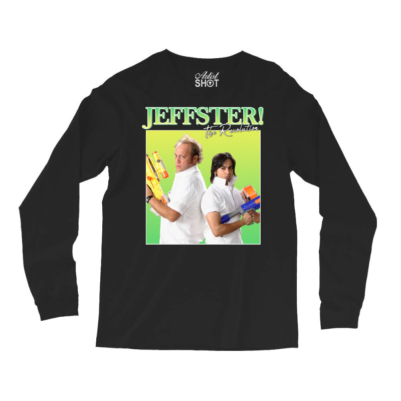 Jeffster! Vintageretro Design Long Sleeve Shirts | Artistshot