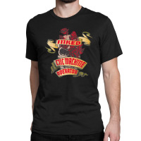 Cnc Machine Operator Inked Skull & Red Roses Tattoo Classic T-shirt | Artistshot