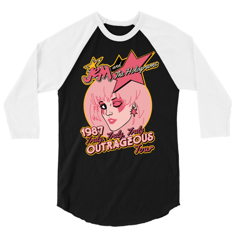 Jem And The Holograms Tour 3/4 Sleeve Shirt | Artistshot