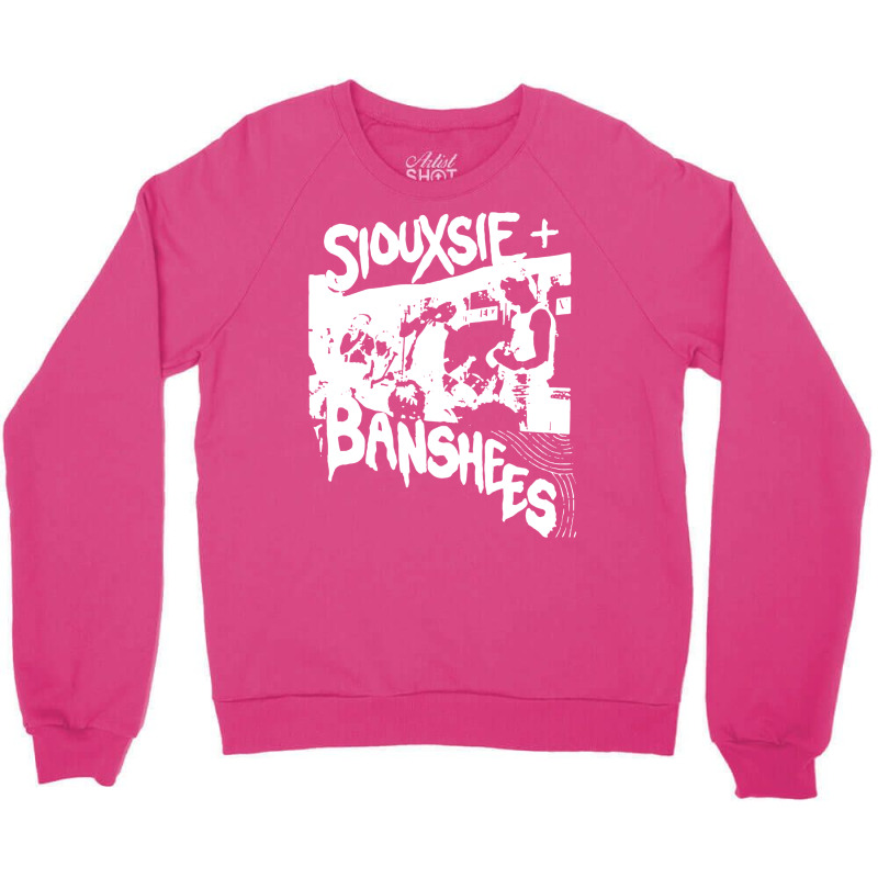 The Show Siouxsie Members And The Banshees Art Crewneck Sweatshirt by aldbscanetoj | Artistshot