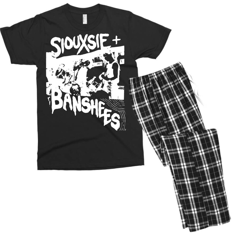 The Show Siouxsie Members And The Banshees Art Men's T-shirt Pajama Set by aldbscanetoj | Artistshot