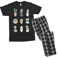 Succulents Men's T-shirt Pajama Set | Artistshot