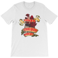 Clinical Systems Analyst Inked Skull & Red Roses Tattoo T-shirt | Artistshot