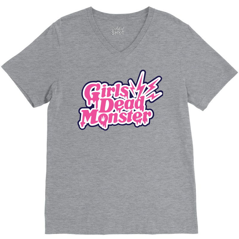 Girls Dead Monster V-Neck Tee by refidebossq | Artistshot