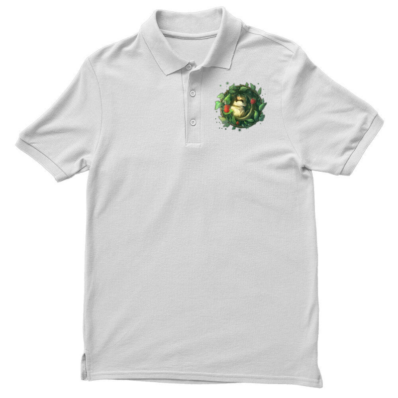 Cute Sleeping Garden Dormouse Wild Animals Lovers Summer Day Men's Polo Shirt by mintoosaenanf | Artistshot