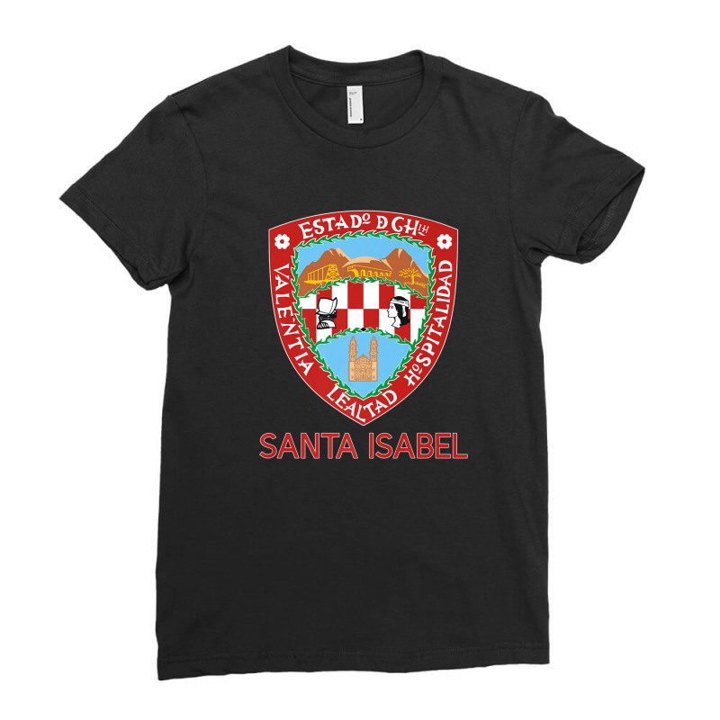 Santa Isabel Chihuahua Estado De Mexico Escudo Eagle Aguila Ladies Fitted T-Shirt by fasolaywes | Artistshot