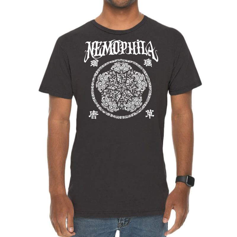 Nemophila Vintage T-Shirt by pilitamaquiu | Artistshot