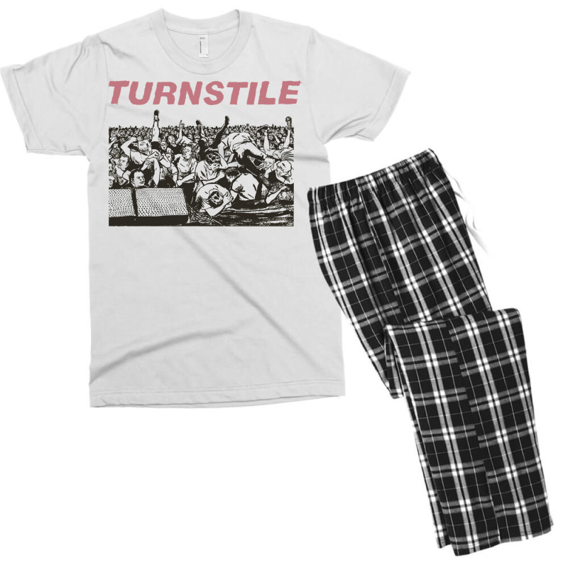 Nes Music Turnstile Men's T-shirt Pajama Set by pilitamaquiu | Artistshot