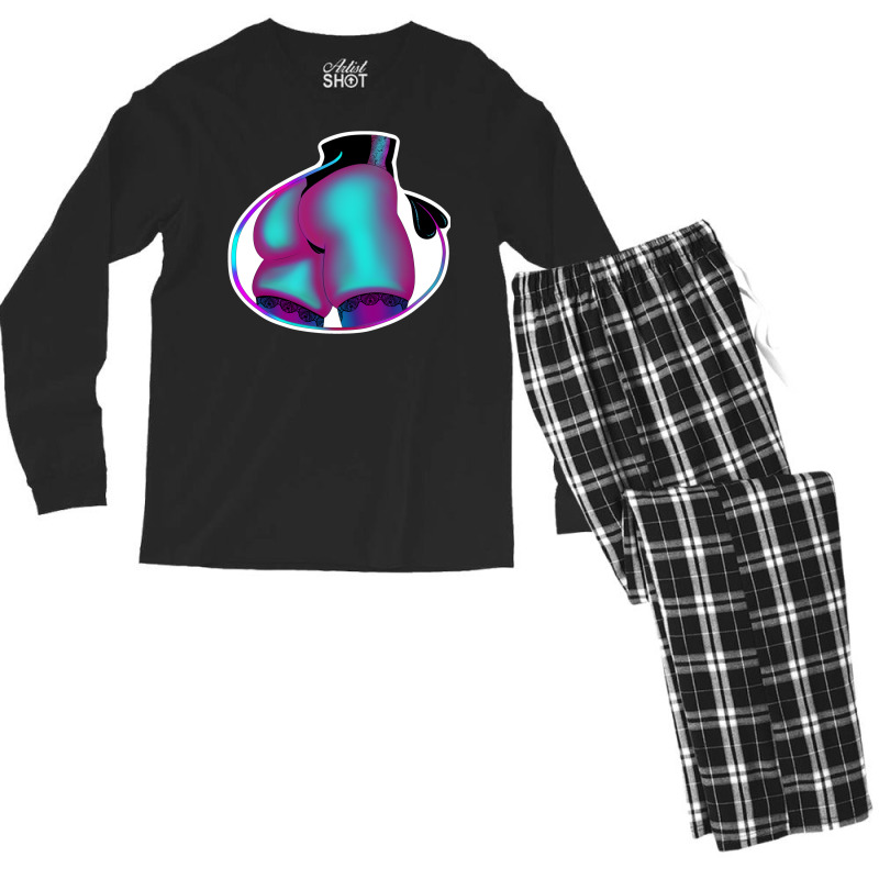 Succubus Ass Men's Long Sleeve Pajama Set by sixsuspend | Artistshot