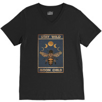 Stay Wild V-neck Tee | Artistshot