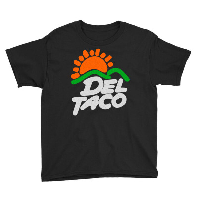 Del Taco (retro) Youth Tee Designed By Planetshirts