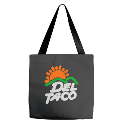 Del Taco (retro) Tote Bags Designed By Planetshirts