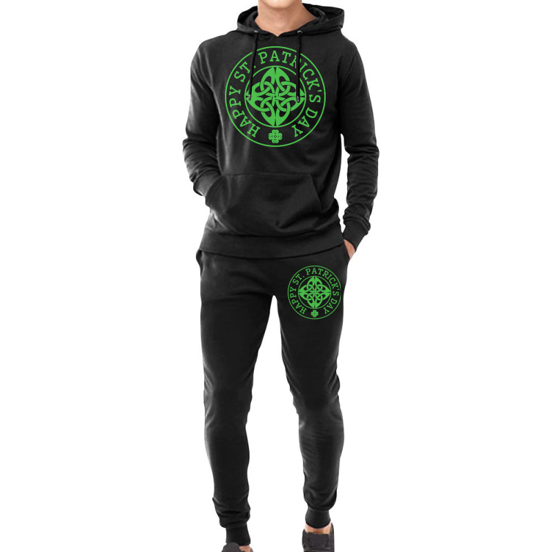 St Patricks Day T  Shirt Happy St Patricks Hoodie & Jogger Set | Artistshot