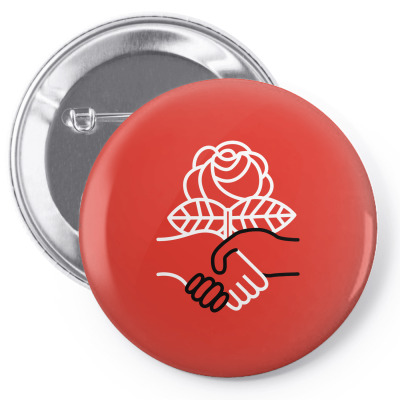 Democratic Socialists Of America Pin-back Button Designed By Planetshirts
