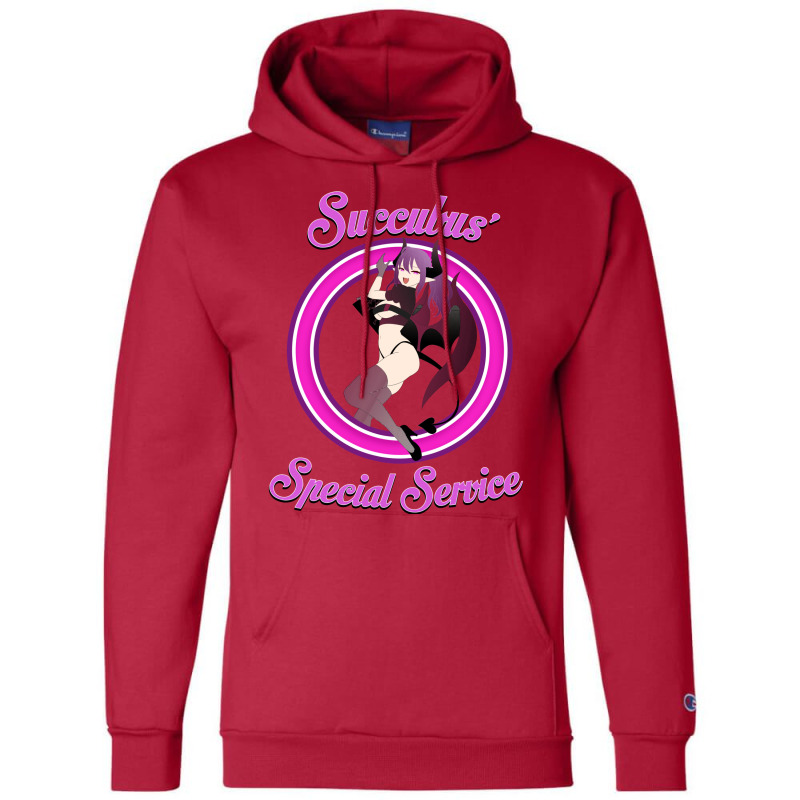 Succubus' Special Service Champion Hoodie by sixsuspend | Artistshot