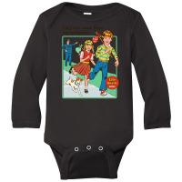 Let's Run Away Long Sleeve Baby Bodysuit | Artistshot