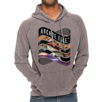 Arcade Fire   Discography Vintage Hoodie | Artistshot