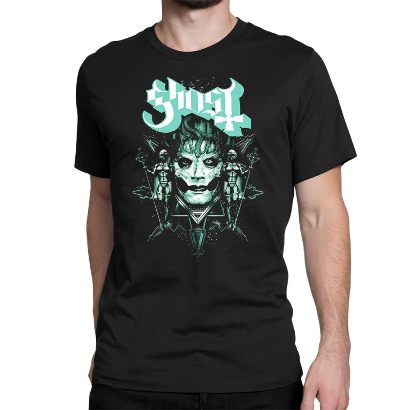 Nnghost Metal Classic T-shirt by pilitamaquiu | Artistshot