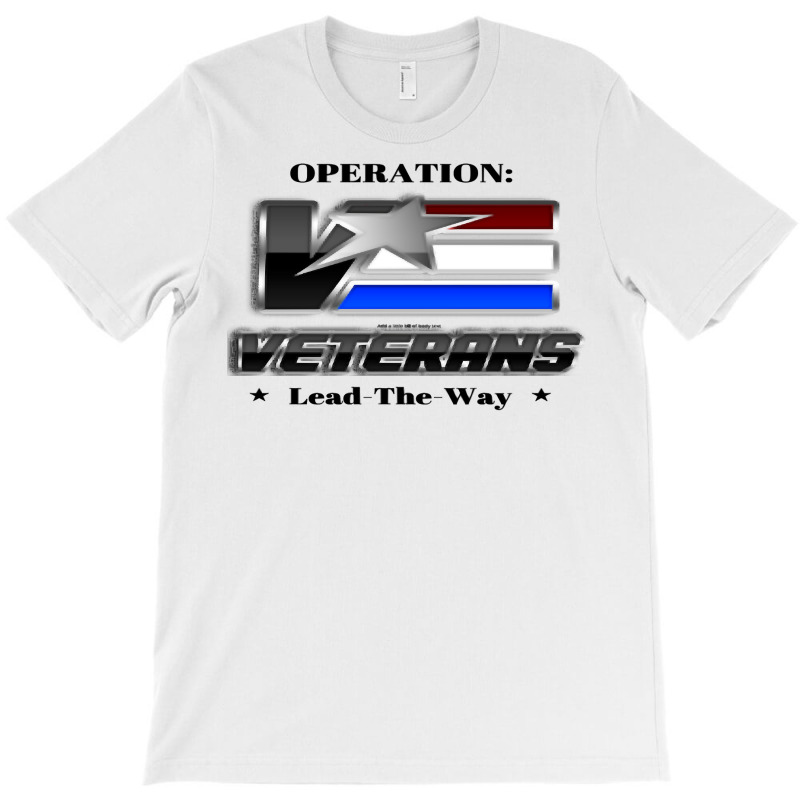 Operation Veterans Lead The Way   Hardcore And Patriotic Pullover Hood T-shirt | Artistshot