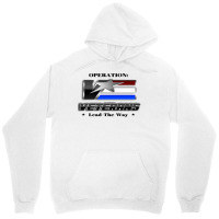 Operation Veterans Lead The Way   Hardcore And Patriotic Pullover Hood Unisex Hoodie | Artistshot