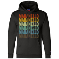 Maranello Retro City T Shirt Champion Hoodie | Artistshot