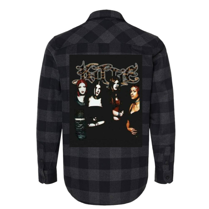 Kittie Black Rare Spit Flannel Shirt | Artistshot