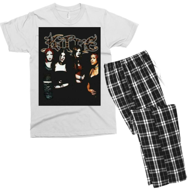 Kittie Black Rare Spit Men's T-shirt Pajama Set | Artistshot