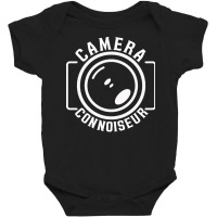 Photography T  Shirt Photographer Camera Photography T  Shirt (2) Baby Bodysuit | Artistshot