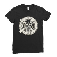 Crafting & Craft Profession - Skull Tradesman Locksmith Ladies Fitted T-shirt | Artistshot