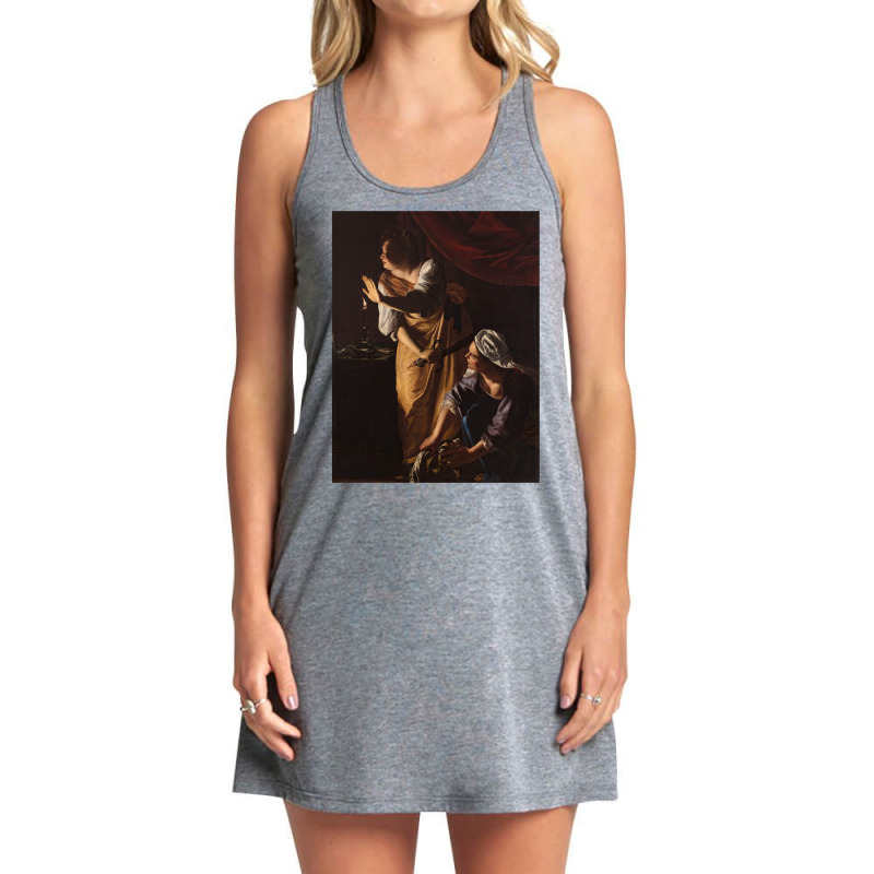 Artemisia Gentileschi   Judith And Her Maidservant With The Head Of Ho Tank Dress by nbarroosnanod | Artistshot