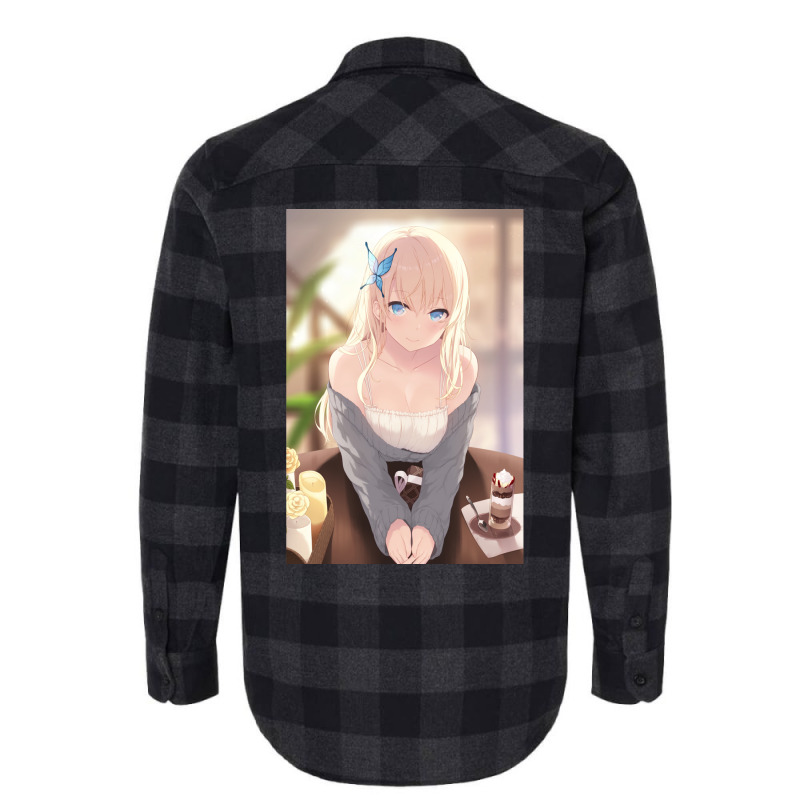 Cute Kashiwazaki Senai Don't Have Many Friends Flannel Shirt by jhayarhegrey | Artistshot