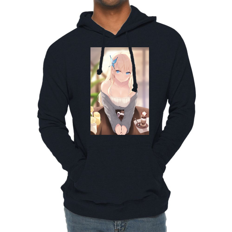 Cute Kashiwazaki Senai Don't Have Many Friends Lightweight Hoodie by jhayarhegrey | Artistshot