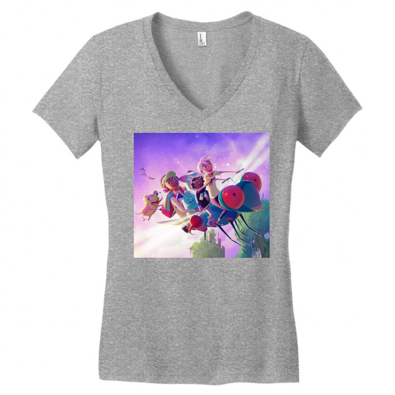 Kipo And The Age Of The Wonderbeasts Women's V-Neck T-Shirt by faschalekrie | Artistshot