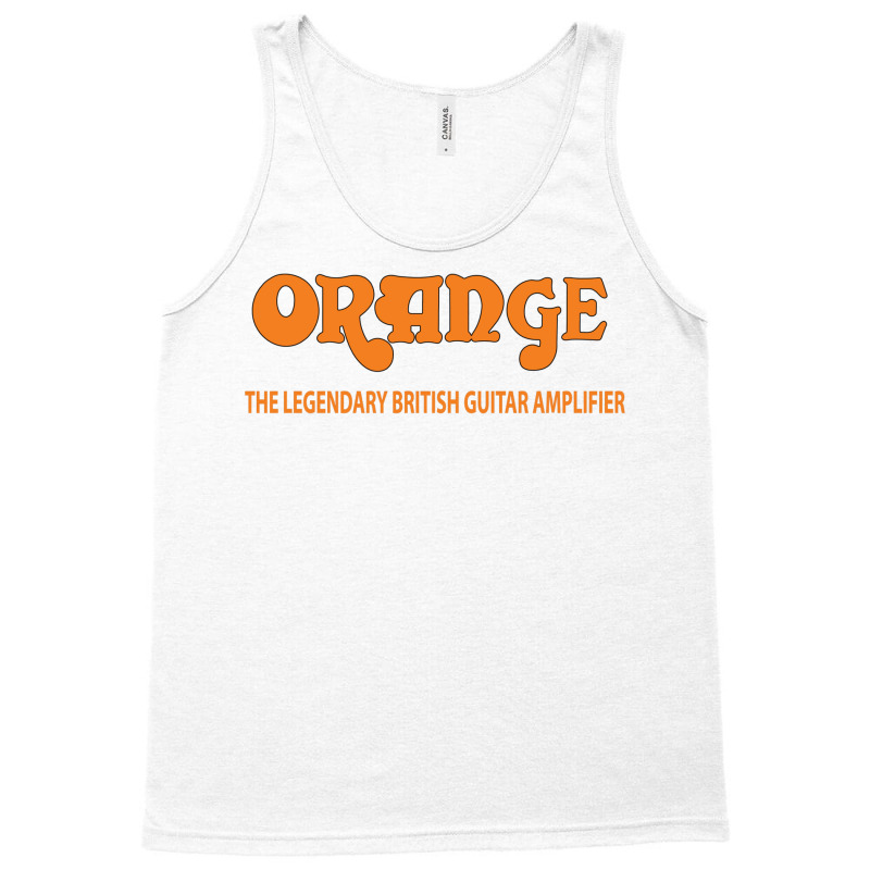 Orange   Legendary British Guitar Amplifier Tank Top by pilitamaquiu | Artistshot