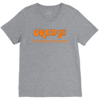 Orange   Legendary British Guitar Amplifier V-neck Tee | Artistshot