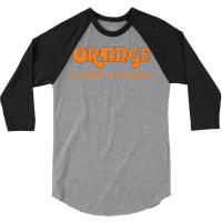 Orange   Legendary British Guitar Amplifier 3/4 Sleeve Shirt | Artistshot