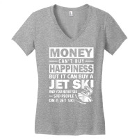 Jet Ski Happiness Funny Water Sport T Shirt Women's V-neck T-shirt | Artistshot