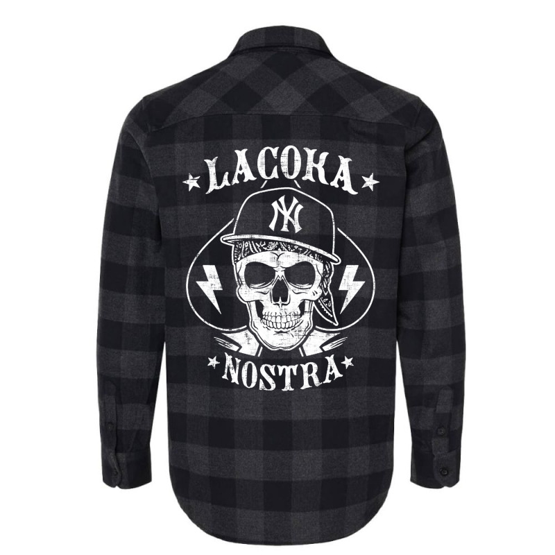 Lcn La Coka Nostra Flannel Shirt | Artistshot