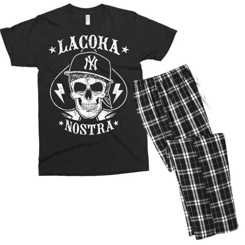 Lcn La Coka Nostra Men's T-shirt Pajama Set | Artistshot