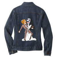 Love Bite 1 Ladies Denim Jacket | Artistshot