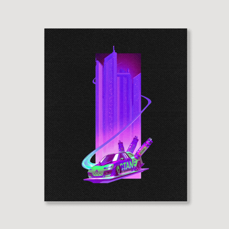 Apex Legends Banner Frames Octane Fuel Injected Portrait Canvas Print | Artistshot