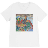 Palace So Long Forever Album Art V-neck Tee | Artistshot