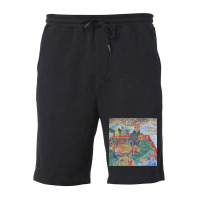 Palace So Long Forever Album Art Fleece Short | Artistshot