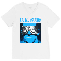 U.k. Subs   Another Kind Of Blues V-neck Tee | Artistshot