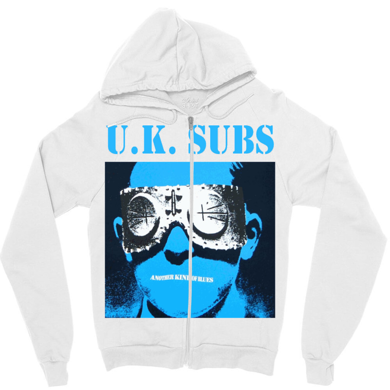 U.k. Subs   Another Kind Of Blues Zipper Hoodie by aldbscanetoj | Artistshot