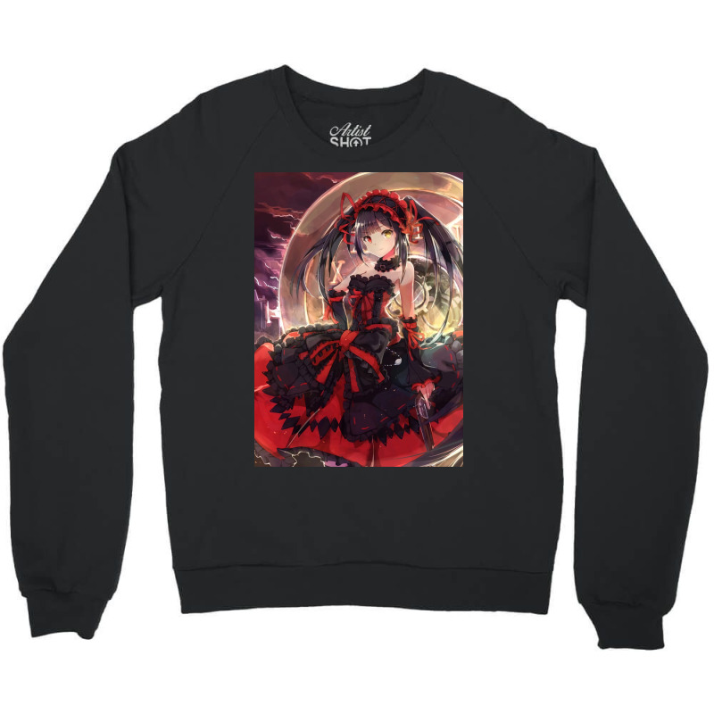 Kurumi Tokisaki Crewneck Sweatshirt | Artistshot