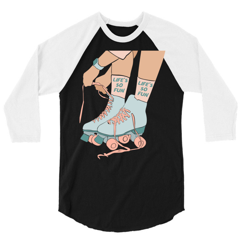 Life’s So Fun 3/4 Sleeve Shirt | Artistshot