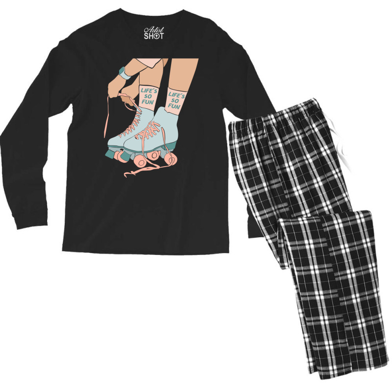 Life’s So Fun Men's Long Sleeve Pajama Set | Artistshot