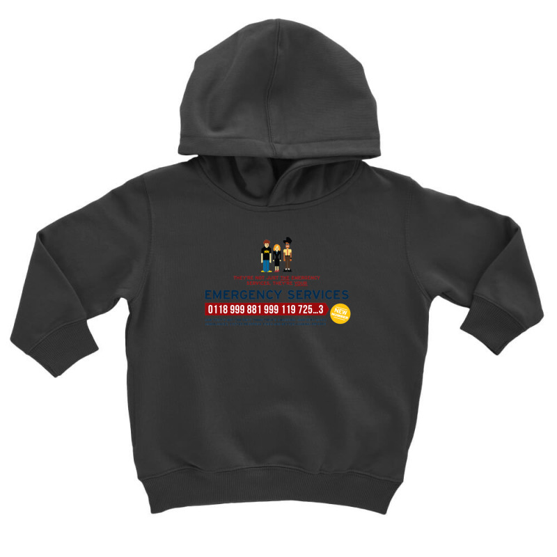 It Crowd - Emergency Services Toddler Hoodie | Artistshot