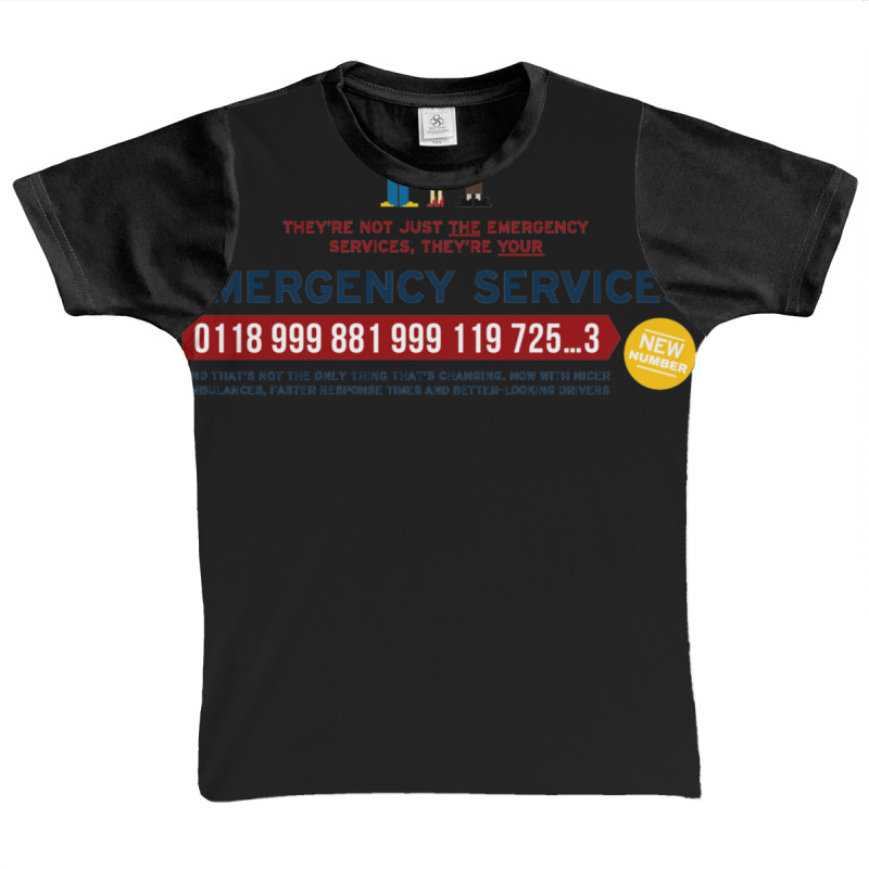 It Crowd - Emergency Services Graphic Youth T-shirt | Artistshot